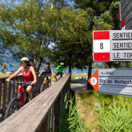 I Laghee Casette Breva E Tivano -Garden-Parking-Lake View - Bike Friendly Holiday House Colico Eksteriør billede