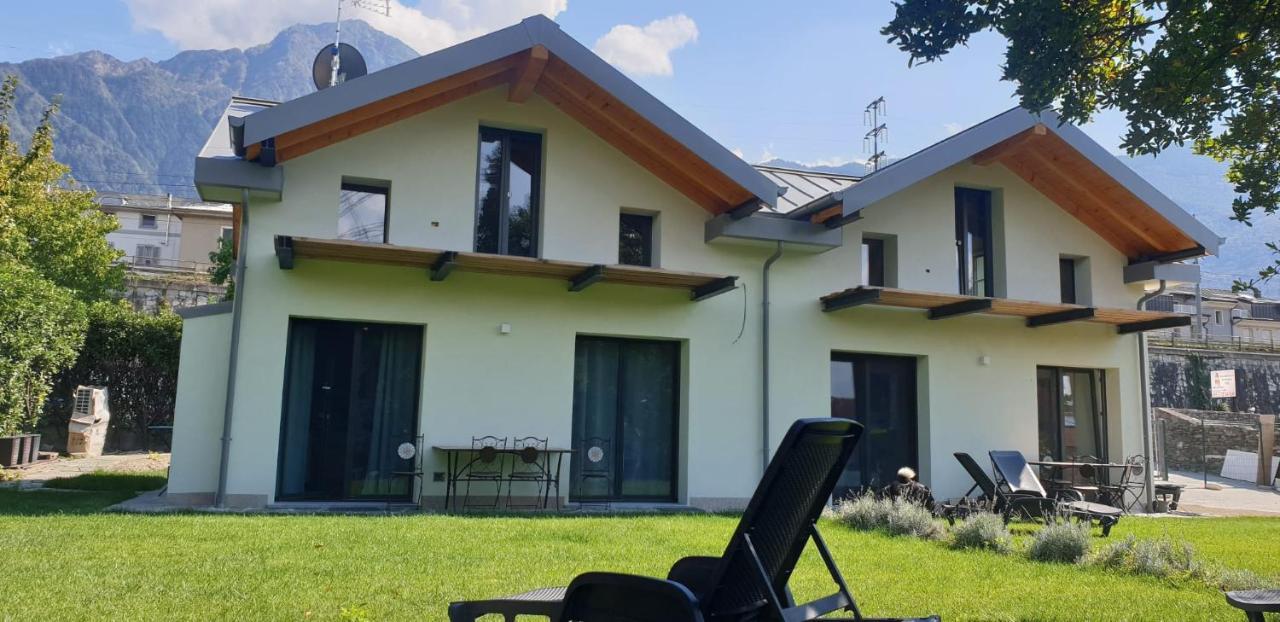 I Laghee Casette Breva E Tivano -Garden-Parking-Lake View - Bike Friendly Holiday House Colico Eksteriør billede