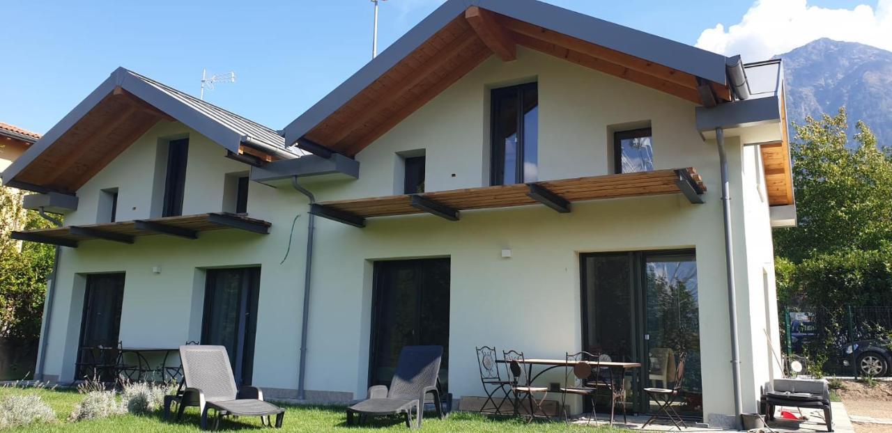 I Laghee Casette Breva E Tivano -Garden-Parking-Lake View - Bike Friendly Holiday House Colico Eksteriør billede