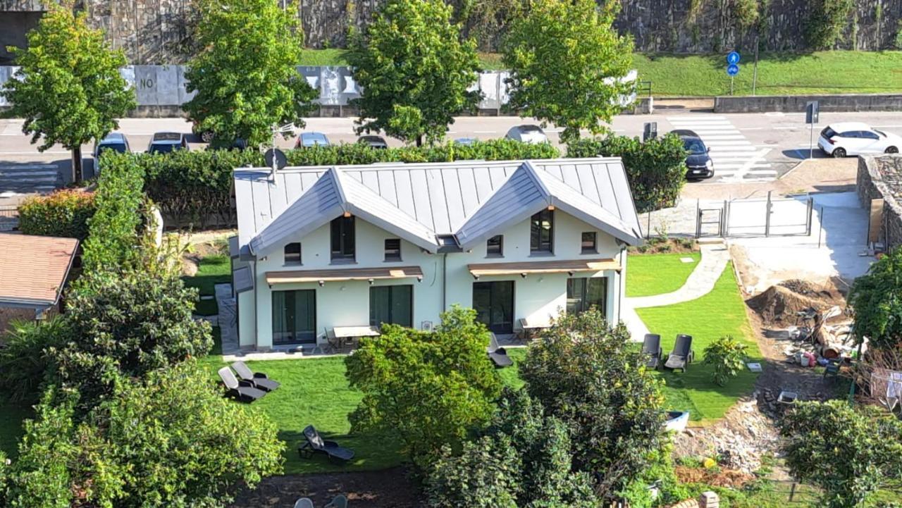 I Laghee Casette Breva E Tivano -Garden-Parking-Lake View - Bike Friendly Holiday House Colico Eksteriør billede