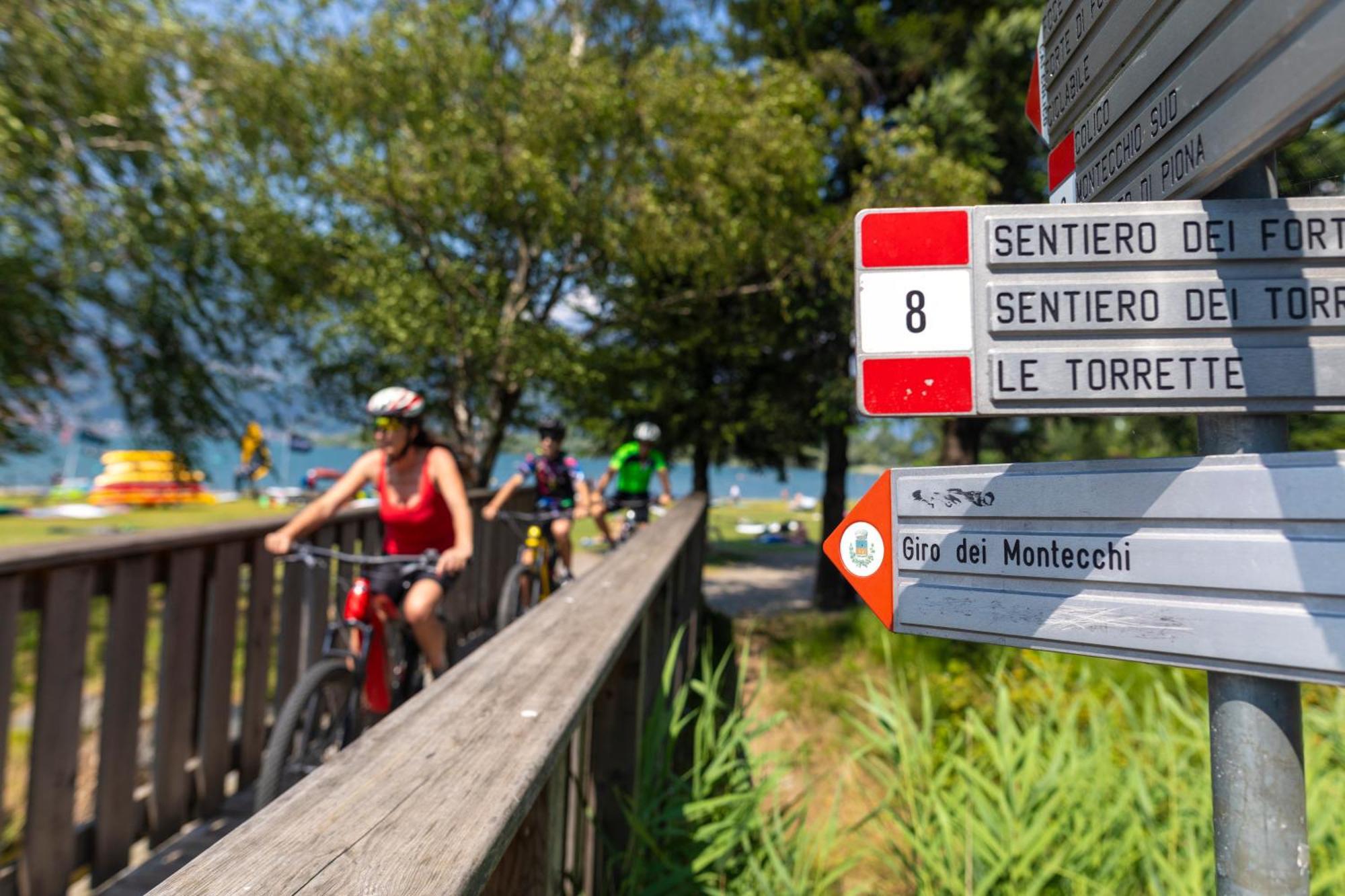 I Laghee Casette Breva E Tivano -Garden-Parking-Lake View - Bike Friendly Holiday House Colico Eksteriør billede